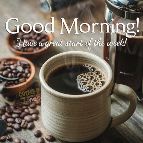 #coffeesmyfavorite #monday #mondayvibes #mondaymood #mondayblues #morningcoffee #morning #morningvibes Monday Coffee Quotes, Coffee Motivation, Monday Coffee, Good Morning Motivation, Wednesday Quotes, Monday Blues, Good Morning Coffee, Morning Motivation, Coffee Quotes