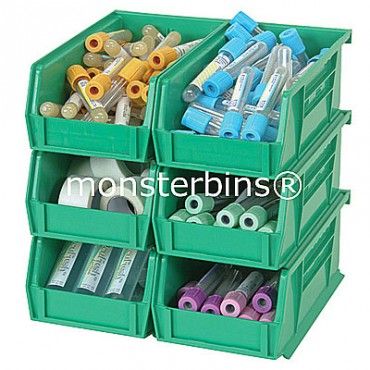 Bins For Organizing, Stacking Bins, Stackable Storage Bins, Plastic Storage Bins, Plastic Bins, Stackable Storage, Small Organization, Plastic Storage, Storage Bins