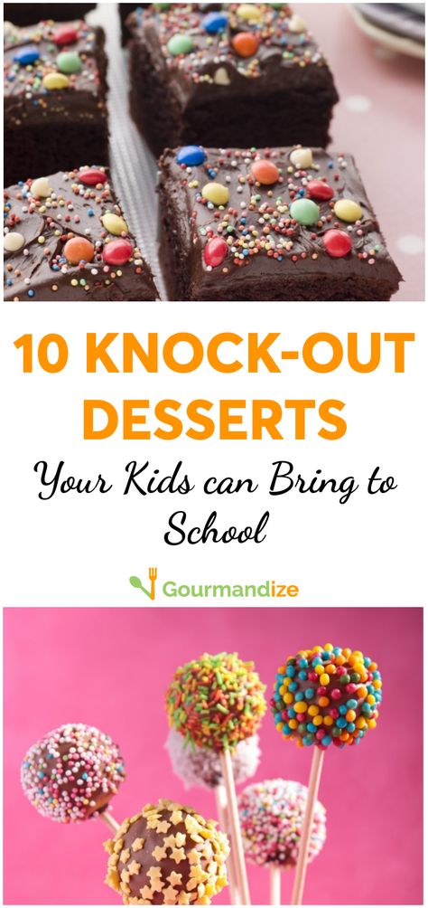 Whether for birthdays or holiday parties, send your kids to school with these delectable treats—their classmates will worship them! #dessert #easydesserts #backtoschool #lunchbox #homemade #kidfriendly Desserts For School Parties, Preschool Class Birthday Treats, School Lunch Dessert Ideas, Homemade Birthday Treats For School, Unique Birthday Treats For School, Birthday Treats For Kindergarteners, Office Birthday Treats, Snacks For Classroom Party, Birthday Treats To Take To School Easy