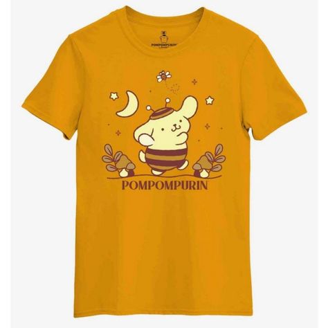 Bee Flying, Sanrio Pompompurin, Swimming Anime, Disney Valentines, Tall Hoodies, Plus Size Swim, Plus Size Fits, Girls T Shirt, Boyfriend T Shirt