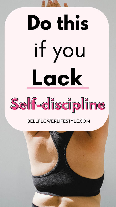 Do this if you lack self-discipline How To Maintain Discipline, How To Stay Disciplined, How To Develop Self Discipline, How To Motivate Yourself, Self Improvement Tips Personal Development, How To Be Disciplined, Healthy Snaks, Discipline Tips, Desired Body