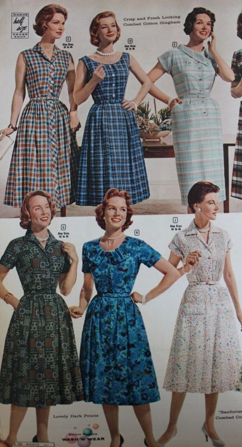 1960s House Dress, 1960s Outfit Ideas 60s Style, 1960s Outfit Ideas, 1960s Housewife, 60s Housewife, 1960s Outfit, 1963 Fashion, Retro Attire, 1960 House