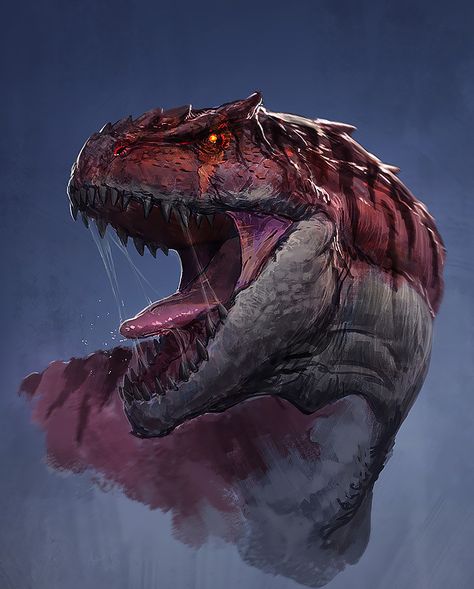 ArtStation - Tyrannosaurus rex, btx_xu Ce More T-rex Art, Dinosaur Sketch, Dinosaur Images, Dinosaur Drawing, Dinosaur Pictures, Dinosaur Illustration, Prehistoric World, Jurassic World Dinosaurs, Paleo Art