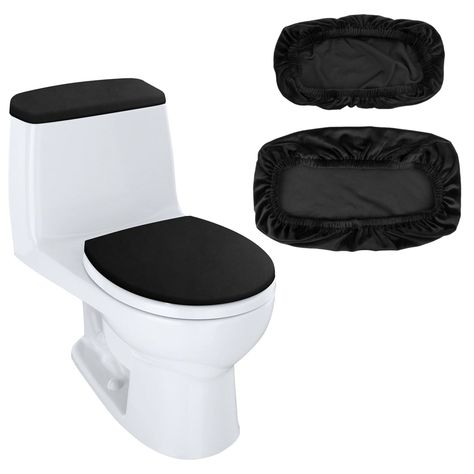 PRICES MAY VARY. Polyester What You Get - there are a piece toilet lid cover and toilet tank lid cover, simple but classic, which are enough to meet your uses and replacements and can match well with your bathroom decor. Soft and Quality Material - the toilet water tank cover is made of thick polyester fabric material with fine workmanship, lightweight and sturdy, safe and odorless, stretchable and breathable, not easy to fade or tear, helpful. Keeps Your Toilet Tank Clean - it effectively cover Toilet Seat Lid Cover, Replace Toilet, Toilet Cistern, Clean Washing Machine, Toilet Lid Cover, Toilet Tank, Toilet Covers, Bathroom Toilet, Washing Machines