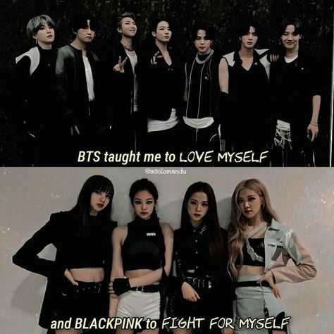 My Girl Quotes, Bp Quote, Blackpink Square Up, Blink Book, Cute Inspirational Quotes, Kpop Quotes, Army Quotes, Love Myself, Pink Quotes