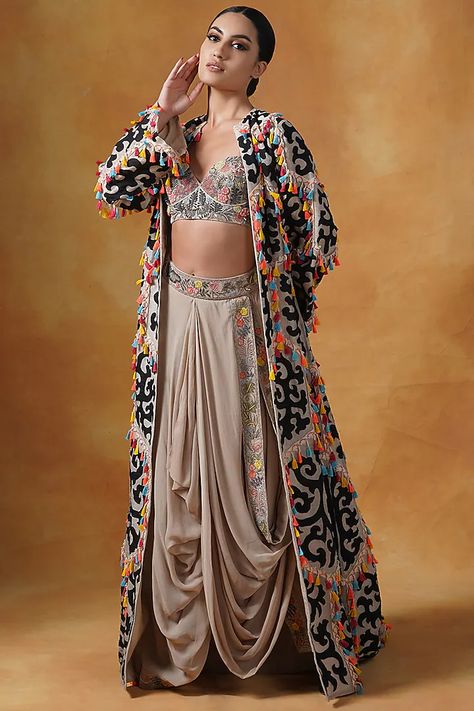 Beige Linen Silk Jacket Set Design by Samant Chauhan at Pernia's Pop Up Shop 2023 Ridhima Bhasin, Samant Chauhan, Silk Jacket, Pernia Pop Up Shop, Set Design, Pop Up Shop, Indian Fashion, Fashion Designer, Pop Up