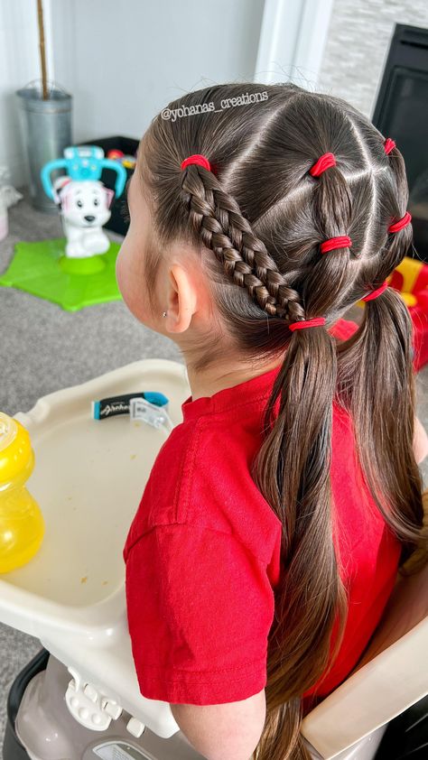 Cute Hairstyle Tutorial, Cute Toddler Hairstyles, Girly Hairstyles, Girl Hair Dos, Girls Hairstyles Easy, Braided Hairdo, Bella Hair, Cute Hairstyle, Toddler Hairstyles Girl