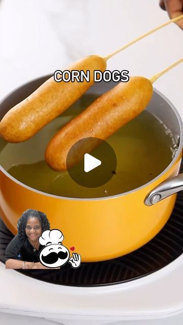 Mary Wright on Instagram: "Get ready for a taste of the fair at home! 🌭✨ These homemade corn dogs are crispy, golden perfection and sure to be a hit with the whole family. #foodielove" Cornbread Mix Corn Dogs, Homemade Corn Dogs With Jiffy, How To Make Corndogs, How To Make Corn Dogs, Corn Dogs Homemade, Hotdogs Recipes, Corn Dogs Recipe, Homemade Corn Dogs, Corn Dog Recipe