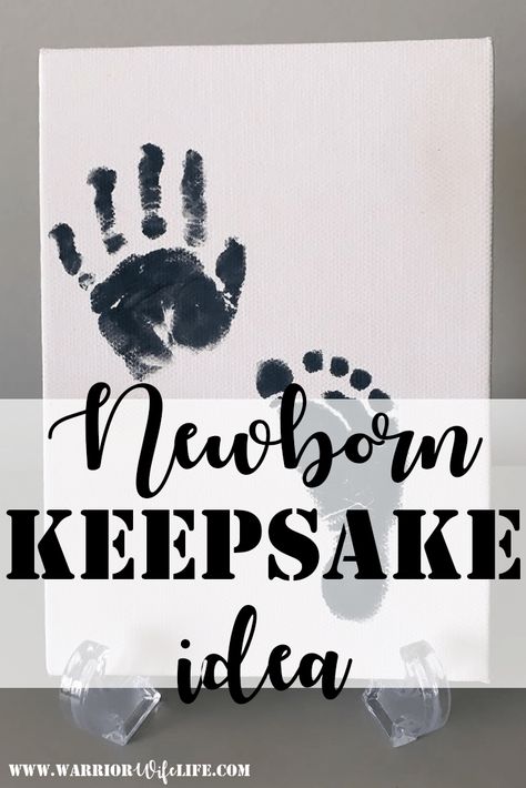 Want something special to remember how tiny your newborn was? Try these handprint and footprint stamp keepsake crafts! Newborn Footprint Ideas Hospital, Newborn Handprint Crafts, Newborn Arts And Crafts, Newborn Handprint Ideas, Crafts For Newborns, Infant Craft Ideas, Newborn Footprint Ideas, Baby Handprint Ideas, Newborn Keepsake Ideas