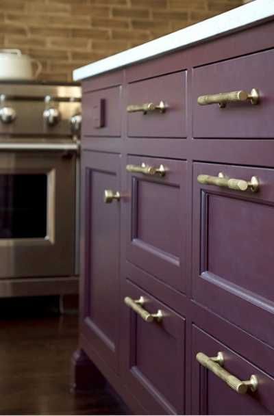 17 Purple Kitchen Cabinets Ideas | Sebring Build Design Purple Cabinets Bathroom, Purple Farmhouse Kitchen, Dark Plum Bathroom Vanity, Purple And White Kitchen Cabinets, Dark Plum Cabinets, Aubergine Cabinets, Violet Kitchen Cabinets, Dark Purple Cabinets Kitchen, Small Kitchen Cabinet Color Ideas Two Tone