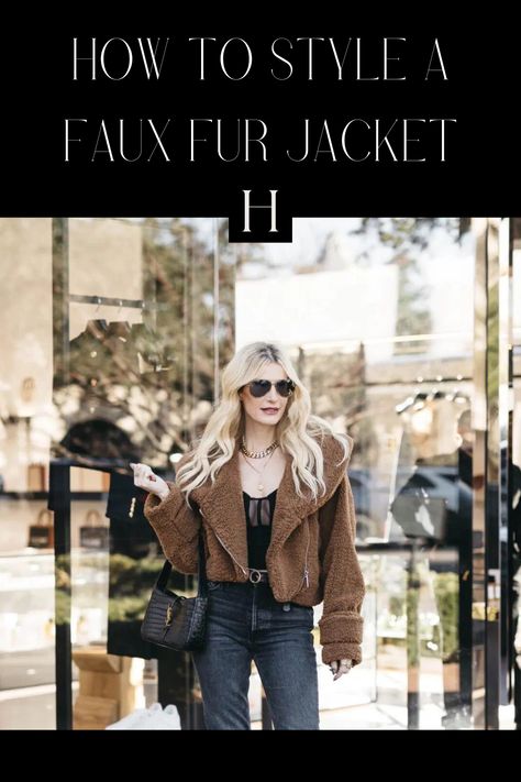 I recently went to LA for Revolve and the big trend I saw everyone rocking was FAUX FUR JACKETS! And boy am I glad! I'm a big fan of faux fur jackets. If you're wondering how to style faux fur this season, head over to the blog! https://soheather.com/5-ways-to-wear-a-faux-fur-jacket/ Faux Fur Cropped Jacket Outfit, Fur Jacket Outfits, Faux Fur Jacket Outfit, Cropped Fur Jacket, Fur Jacket Outfit, White Faux Fur Jacket, Cropped Faux Fur Coat, Faux Fur Cropped Jacket, Leopard Jacket