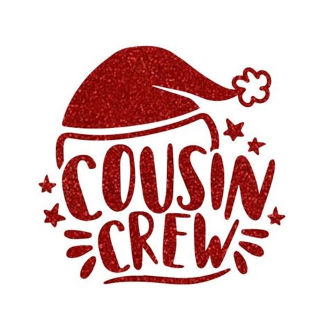 Make matching cousin Christmas shirts. Iron on almost anything like shirts, hoodies, hats, face masks! Cousins Christmas Party, Cousin Christmas Shirts, Cousins Christmas, Personalized Elf, Customised Aprons, Matching Family Shirt, Elf Names, Cousin Crew, Family Shirts Matching