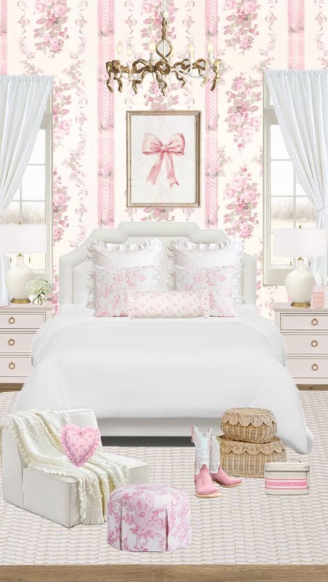 Girly love shack fancy inspired bedroom inspo! Room Wishlist, Fancy Bedroom, Dream Bedroom Inspiration, White Bedroom Decor, Inspired Bedroom, Classy Bedroom, Love Shack Fancy, Dorm Room Inspiration, Girly Room