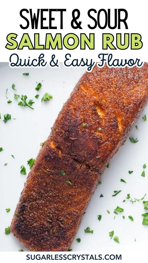 Make the perfect salmon dry rub at home easily with clean ingredients and it's super flavorful. Our Salmon Dry Rub Recipe is a game-changer. With its easy-to-prepare method, it guarantees a meal that is not only a visual treat but a taste sensation as well. It's time to elevate the humble salmon from its ordinary dinner staple to a gourmet dish your family will remember. Salmon Dry Rub, Salmon Rub Recipe, Seasoning For Salmon, Quick Salmon Recipes, Salmon Rub, Perfect Salmon, Grilled Salmon Recipes, Meat Eater, Dry Rub Recipes