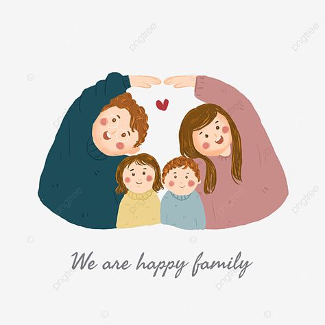 My Happy Family Drawing, Family Bonding Drawing, Family Images Cartoon, Cute Family Wallpaper, Family Illustration Art Drawings, Family Sketch Illustration, Family Design Illustration, Family Cartoon Pictures, Cute Family Cartoon