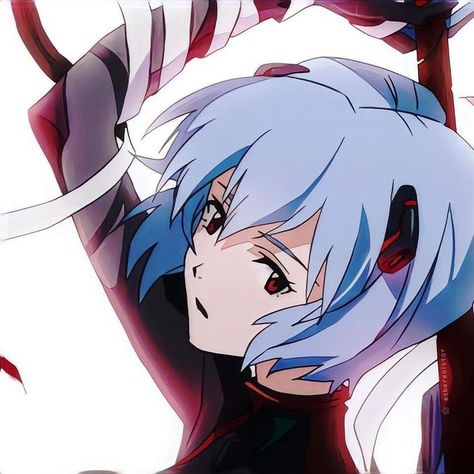 #neongenesisevangelion #rei #matchingpfp Neon Evangelion, Rei Ayanami, Mia 3, Friend Anime, Discord Server, Anime Best Friends, Matching Profile Pictures, Fanarts Anime, Anime Couples Drawings