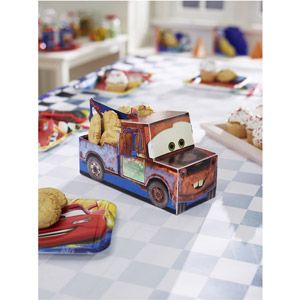 Hallmark Party Disney Cars Snack Caddy Snack Caddy, Car Centerpieces, Cars Mater, Cars Party Favors, Kids Table Set, Tow Mater, Disney Cars Birthday, Cars Birthday Party Disney, Car Birthday Theme