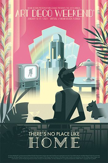 Art Deco Weekend 2021 Poster – Miami Design Preservation League Art Deco Poster Design, Weekend Poster, Art Deco Typography, Arte Art Deco, Art Deco Advertising, Art Deco Design Graphics, Art Deco Graphics, Minimalist Art Deco, 1920 Art Deco