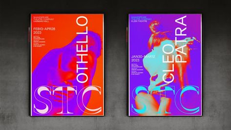 Pentagram gives the Bard a contemporary edge by mixing historical and modern type. Shakespeare Theatre, Language Centers, Central Idea, Core Beliefs, Theatre Company, Brand Experience, Creative Industries, Creating A Brand, Creative Expressions