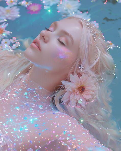 Iridescent Saturday Vibes 💖✨ #iridescence #glitter Opalescent Aesthetic, Irredescent Wedding, Recruitment Photoshoot, Ethereal Photography, Water Photos, Iridescent Art, Saturday Vibes, Graphic Design Business Card, Summer Photoshoot