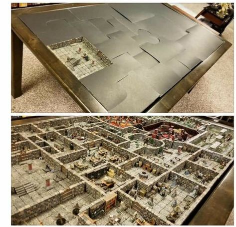 Dnd Room, Dnd Table, Dnd Diy, Dragon Table, Dnd Crafts, Dnd Memes, Horror Comedy, Dungeons And Dragons Memes, Dnd Funny