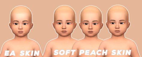 mohkii: “ Soft Peach Skinblend by Mohkii (700+ Followers Gift) “Here is just a simple skinblend I made. I’ve been wanting to make another skinblend for myself so I’m not having to use a ton of skin... Sims 4 Peach Skin Overlay, Sims 4 Peach Skin, Sims 4 Toddler Skin Details, Sims 4 Cc Kids Skin Details, Sims 4 Cc Skin Details, Sims Folder, Ts4 Skin, Ts4mm Cc, Skin Overlay