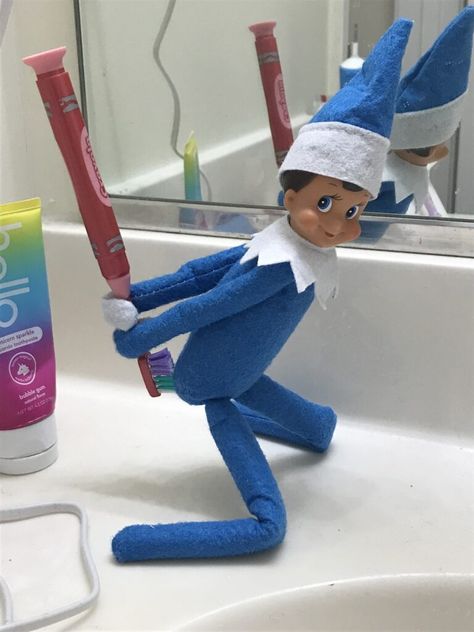 Nauty Elf On The Shelf Ideas, Cheeky Elf On The Shelf, Unhinged Elf On The Shelf, Elves Behaving Badly, Naught List Elf On The Shelf, Tottler Activities, Elf On The Shelf Inappropriate, Funniest Elf On The Shelf Ideas, Mischevious Elf On The Shelf Ideas