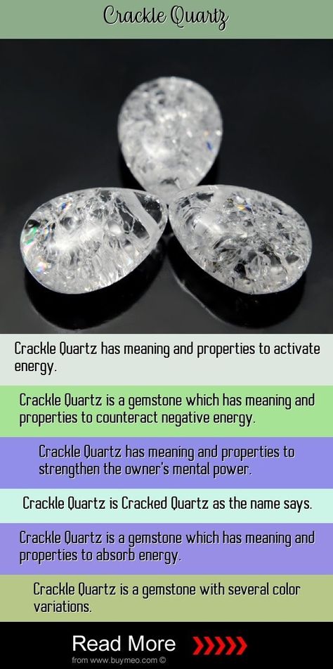 Earth Magick, Quartz Crystal Meaning, Healing Ideas, Crystal Tips, Quartz Meaning, Eye Twitching, Crackle Quartz, Crystal Properties, Gemstone Properties