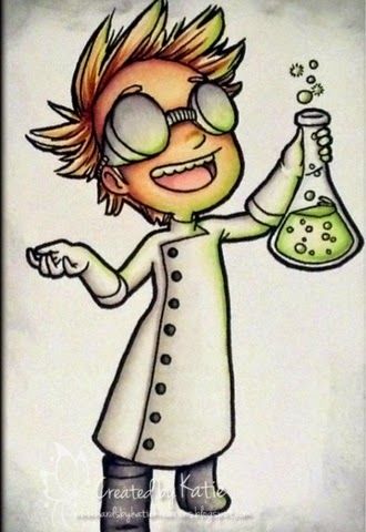 It's A Good Morning for Pinterest: Mad Science A day of science fun with the kiddos Steampunk Lab, Science Art Drawings, Scientist Cartoon, Science Artwork, Science Lab Decorations, Science Art Projects, Science Drawing, Mad Scientist Party, Abstract Science