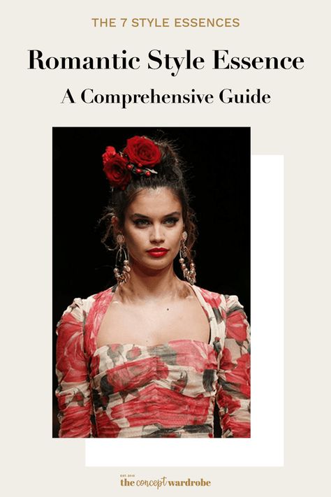 Romantic Style Essence: A Comprehensive Guide Romantic Essence Style Casual, Romantic Essence Kibbe, Romantic Looks For Women, Kitchener Essence Romantic, Kitchener Dramatic Essence, Modern Romantic Style, Soft Dramatic Romantic Essence, Soft Natural Romantic Essence, Soft Classic Romantic Essence