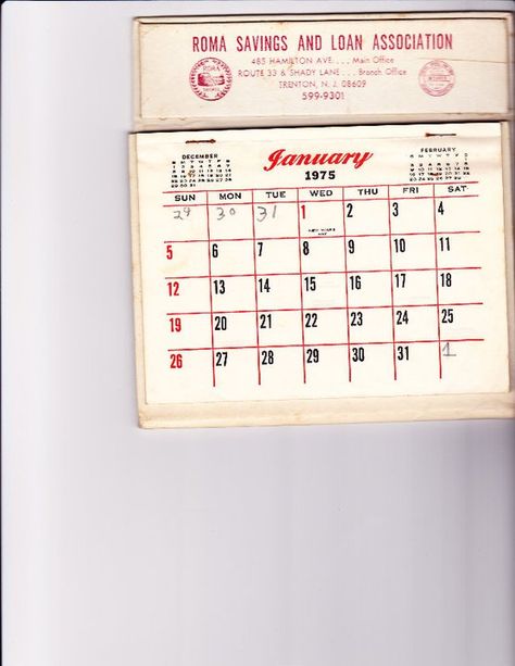 1975 wall calendar | bank calendar 1975 i remember in our house we usually had a calendar ... Vintage Calendar Aesthetic, Bank Calendar, Fem Aesthetic, Retro Calendar, Calendar Photography, Retro Office Decor, Old Calendar, Taco Man, Calendar Aesthetic