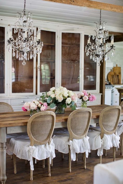 How to Balance & Cleanse Antiques - French Country Cottage French Dining Room Chairs, French Style Dining Room, French Country Dining Chairs, Antique Dining Room, French Country Dining Room, Dining Room Updates, Dining Room French, French Vintage Decor, Antique French Country