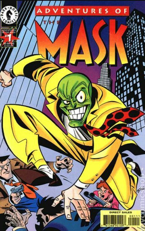 Mask 1996 Comics The Mask Cartoon, Jim Carrey The Mask, Darkhorse Comics, Horse Adventure, Creative Book Covers, Bruce Timm, Masks Art, Dark Horse Comics, Comic Collection