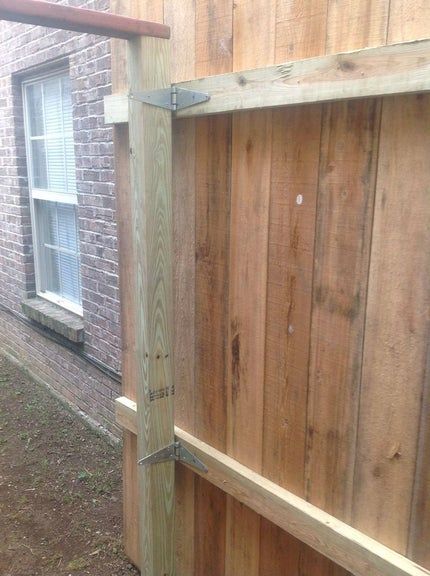 Secret Door That Looks Like an 8' Fence : 5 Steps (with Pictures) - Instructables Secret Fence Door, Cedar Gate, Diy Gate, Fence Construction, Invisible Fence, Wood Privacy Fence, Fence Designs, Fence Doors, Make A Door