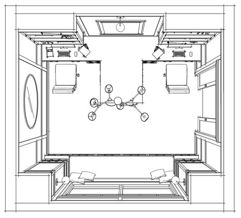 Office With Two Desks, Small Home Office For Two, Home Office For Two People, Office For 2, Shared Home Office, Office Layout Plan, Tami Faulkner, Office Layout Ideas, Office For Two