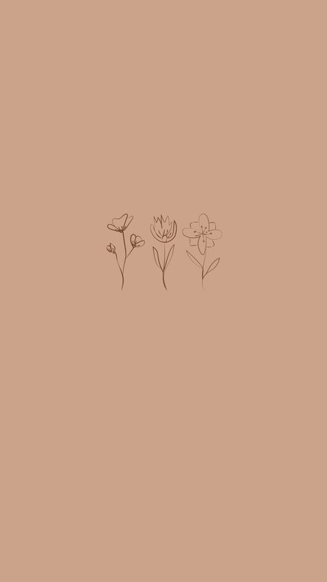 Aesthetic flower phone wallpaper, Brown phone wallpaper, floral wallpaper Light Brown Flowers Aesthetic, Brown Flowers Aesthetic Wallpaper, Simple Beige Wallpaper, Light Brown Wallpaper Aesthetic, Brown Flowers Aesthetic, Brown Asthetics Wallpaper, Phone Wallpaper Brown, Fall Aesthetic Widget, Brown Phone Wallpaper