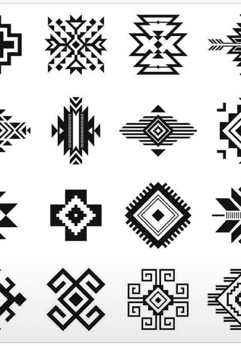 Native American Patterns Design, Native Designs Pattern, Native American Designs Pattern Ideas, Aztec Art Patterns, Native American Patterns Templates, Native American Art Pattern, Aztec Pattern Drawing, Concealer Drugstore, Southwestern Design Patterns