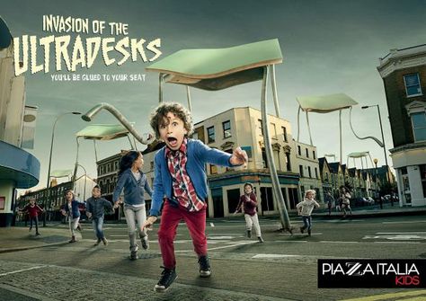 Piazza Italia: Back To School, 2  #AdsOfTheWorld School Ads, Creative Advertising Photography, School 2013, School Creative, Family Films, Ad Of The World, Creative Advertising Campaign, Ad Art, Travel Illustration