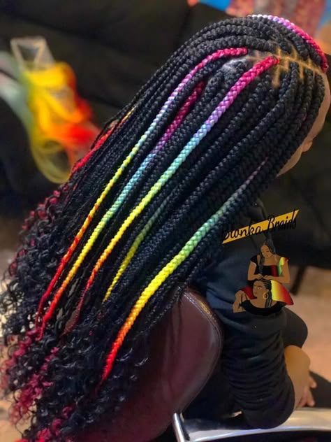 Peekaboo Braids, Lemonade Braids Hairstyles, Lil Girl Hairstyles, Feed In Braids Hairstyles, A Hairstyle, Box Braids Hairstyles For Black Women, Braided Cornrow Hairstyles, Braids Hairstyles Pictures, Cute Box Braids Hairstyles