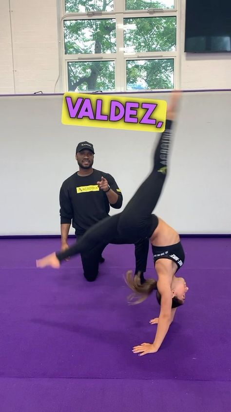 💛 LEARN HOW TO VALDEZ 💛 The Acrotrix Way! Another acro tutorial for dancers, gymnast, cheerleaders and more! Learn Acro Teaching and how to do Acro - our way! #acro #acrobatics #dance #valdez #dancersofinstagram #tumbling #tricking #handstand #circus #teacher #danceteacher | ACROTRIX | acrotrix · Original audio How To Do A Valdez Gymnastics, How To Do A Valdez, Acro Tutorial, Acrobatics Dance, Dance Teacher, Handstand, Gymnast, Tumbling, Cheerleading