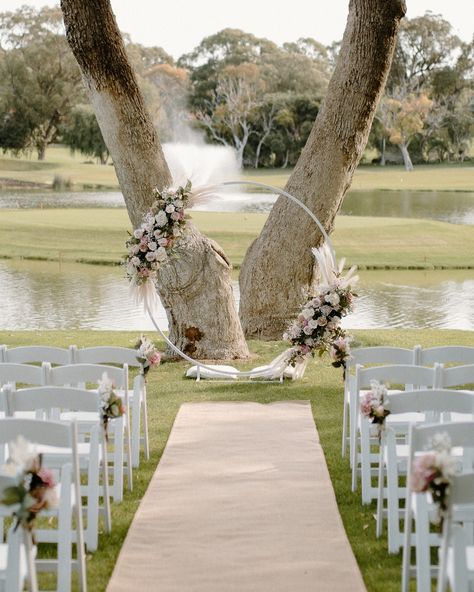 Golf Course Fall Wedding, Golf Course Engagement Photos, Golf Wedding Ideas, Event Space Design, Dream Photos, Golf Wedding, October 4th, Golf Course Wedding, Wedding Vision