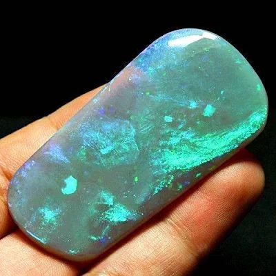 ⚒ Stunning Blue Green Peruvian Opal Jelly Opal, Fire Opals, Peruvian Blue Opal, Types Of Opals, Australian Boulder Opal, Peruvian Opal, Green Opal, Minerals And Gemstones, Rough Opal