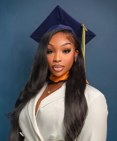 Graduation Shoot Ideas, One Degree Hotter, Graduation Ceremony Outfit, Degree Picture, Graduation Outfits For Women, Masters Graduation Pictures, All Glory To God, Masters Degree Graduation, Health Informatics