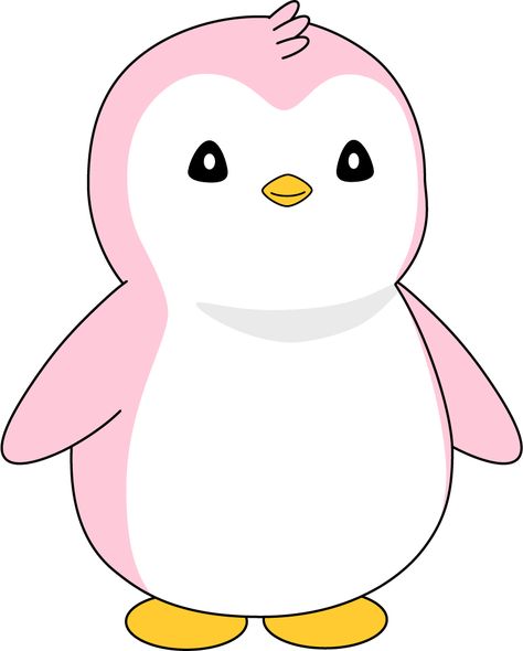 Polly from the social media of Pudgy Penguins Pudgy Penguin, Penguin Egg, Penguin Love, Lion Wallpaper, Pink Skin, Easy Doodles Drawings, Simple Doodles, King Kong, Doodle Drawings