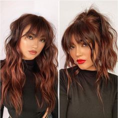 8 Haircut styles ideas in 2022 | medium hair styles, hair lengths, hair styles Natural Wavy Hair, Summer Hair Color, Modern Hairstyles, Hairstyles For Round Faces, Hair Color Trends, Big Hair, Fall Hair, Wavy Hair, Hair Trends