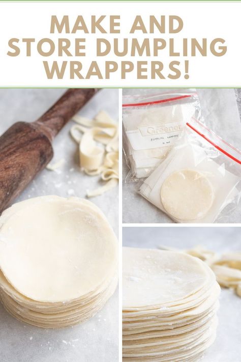 Homemade Gyoza Wrappers, Dumpling Recipe Chinese, The Best Dumpling Recipe, Dumping Wrappers Recipe, Homemade Beef Dumplings, Anchioves Recipes, Chinese Dumpling Wrapper Recipe, Momo Dumplings Recipe, Homemade Dumpling Wrappers