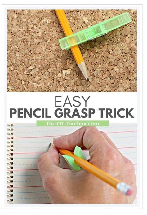 Pencil Grips For Handwriting, Marker Lid Hack, Pencil Grasp Activities, Pencil Grasp, Occupational Therapy Kids, Preschool Fine Motor Activities, Handwriting Activities, Occupational Therapy Activities, Fine Motor Activities For Kids