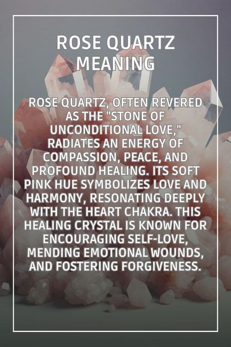 rose quartz meaning Healing Stones Meanings, Stones Meanings, Best Tarot Decks, Spirit Animal Quiz, Rose Quartz Meaning, Quartz Meaning, Rose Quartz Healing, Online Tarot, Attract Love