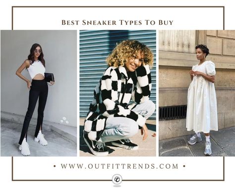 11 Best Types of Sneakers for Women to Invest in 2022 Types Of Sneakers For Women, Moisture Wicking Socks, Minimalist Sneakers, Dad Sneakers, Outfit Trends, Sneakers For Women, Styling Ideas, Best Sneakers, Classic Sneakers