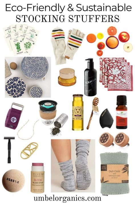 Eco-friendly stocking stuffer ideas